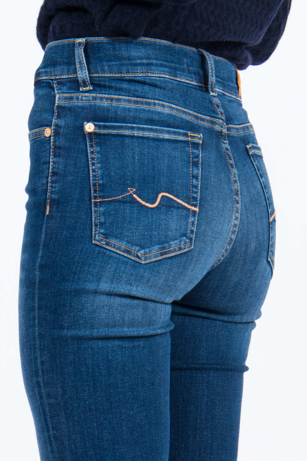 Seven for all Mankind Jeans THE STRAIGHT BAIR DUCHESS in Mittelblau