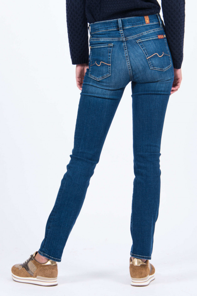 Seven for all Mankind Jeans THE STRAIGHT BAIR DUCHESS in Mittelblau