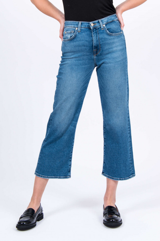 Seven for all Mankind Jeans CROPPED ALEXA in Blau