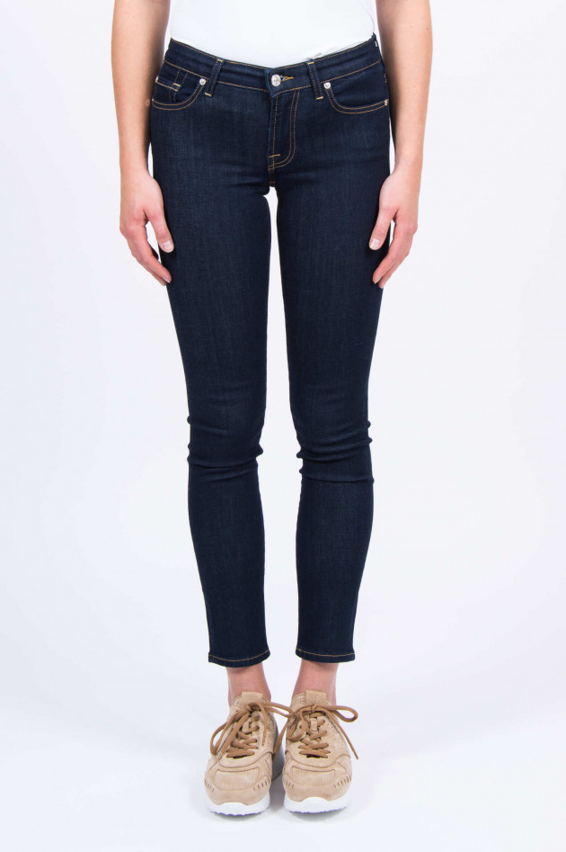 Seven for all Mankind Jeans PYPER mit Kontrastnaht in Dunkelblau