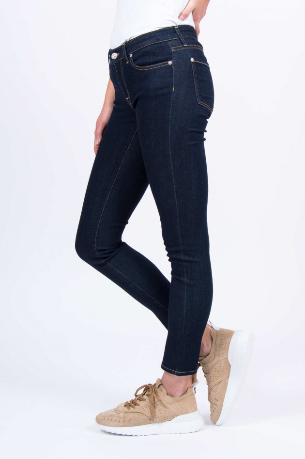 Seven for all Mankind Jeans PYPER mit Kontrastnaht in Dunkelblau