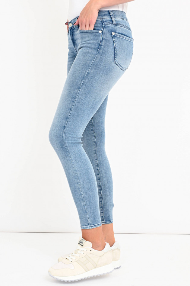 Seven for all Mankind Jeans THE SKINNY CROP in Hellblau