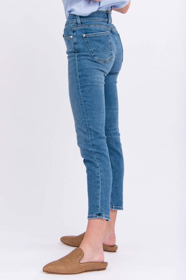 Seven for all Mankind Jeans ROXANNE ANKLE LUXE in Mittelblau