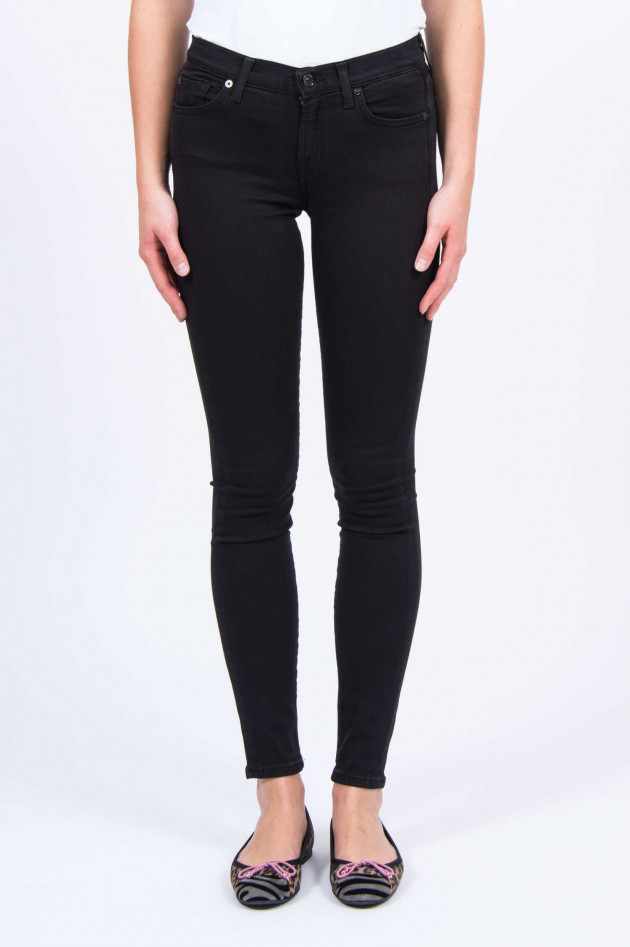 Seven for all Mankind Jeans THE SKINNY in Schwarz