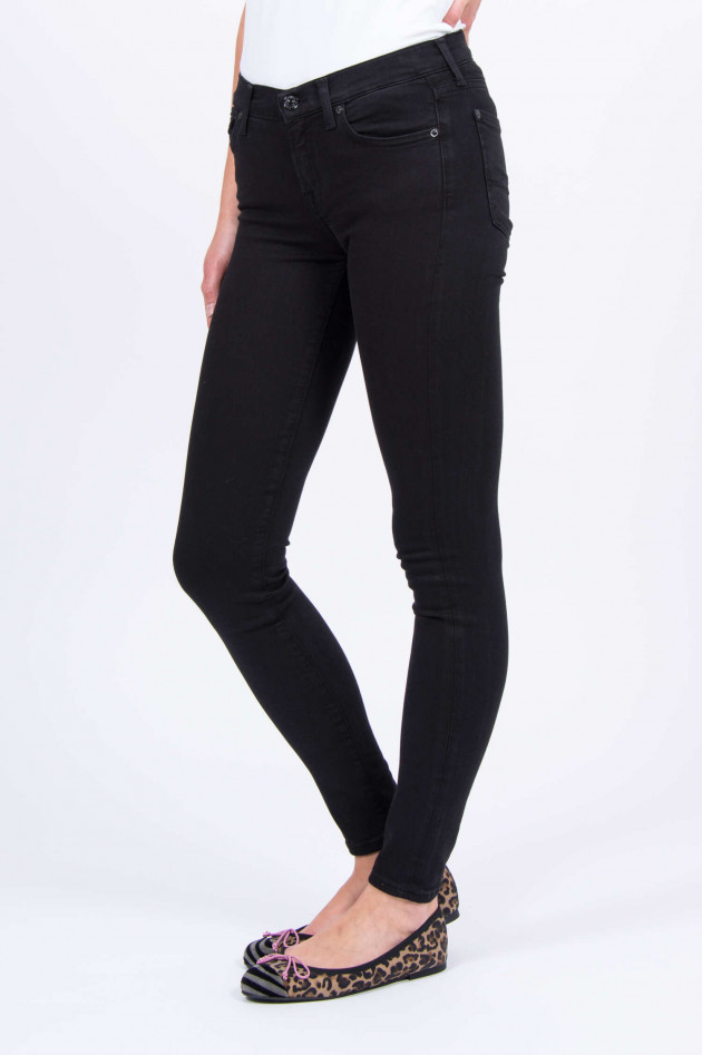 Seven for all Mankind Jeans THE SKINNY in Schwarz