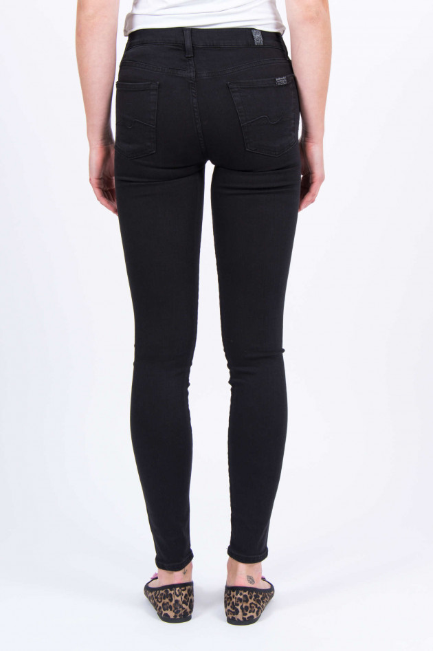 Seven for all Mankind Jeans THE SKINNY in Schwarz