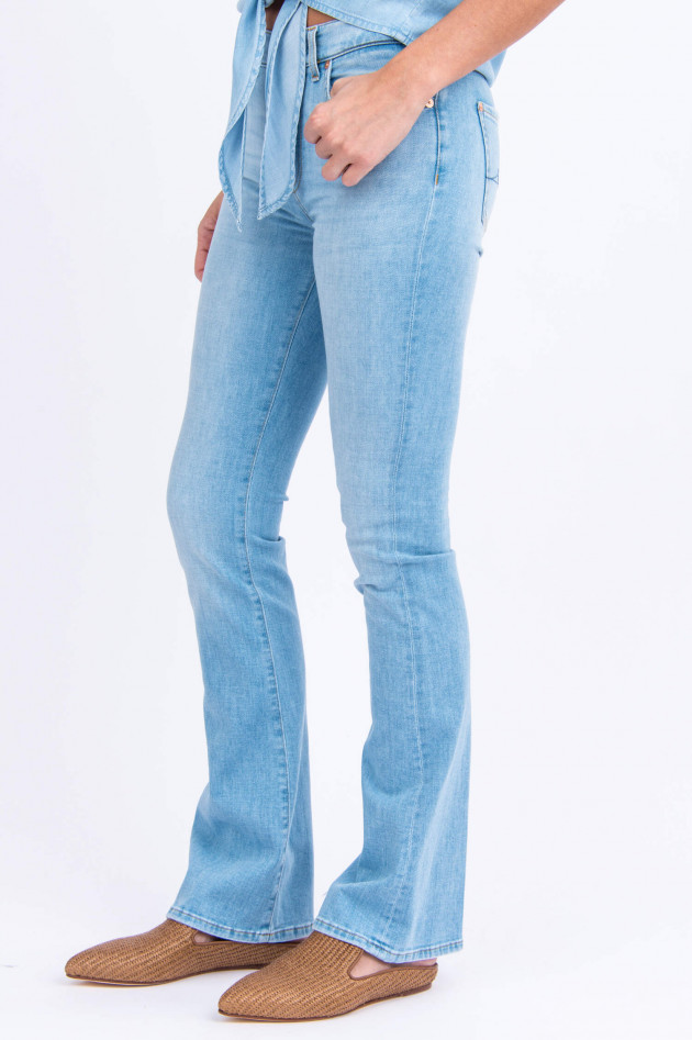 Seven for all Mankind Jeans mit heller Waschung in Hellblau