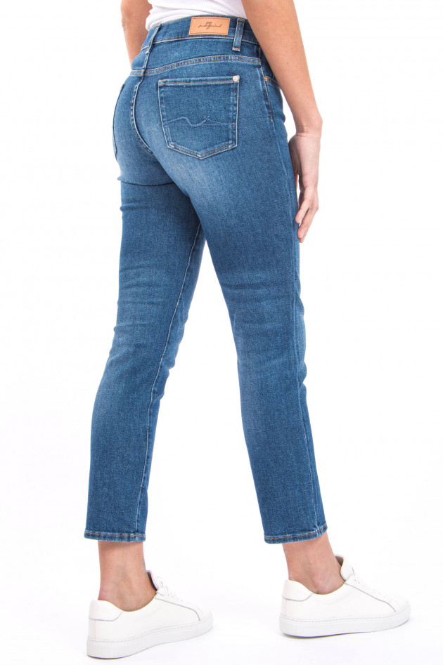 Seven for all Mankind Jeans ROXANNE ANKLE LUXE in Mittelblau