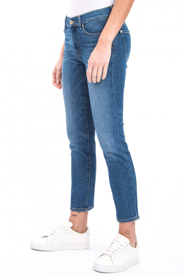 Seven for all Mankind Jeans ROXANNE ANKLE LUXE in Mittelblau