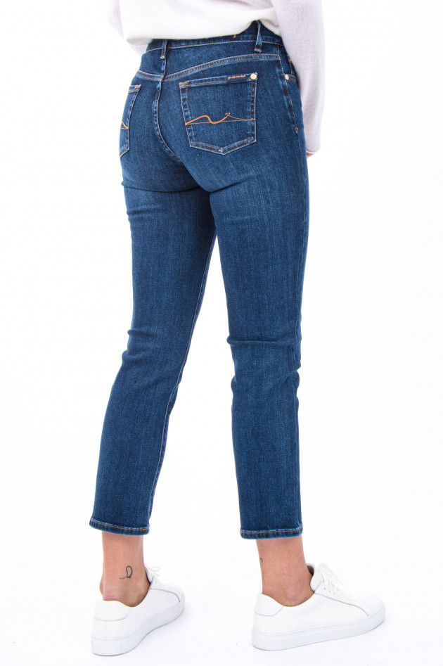 Seven for all Mankind Jeans THE STRAIGHT CROP SHOHO in Denimblau