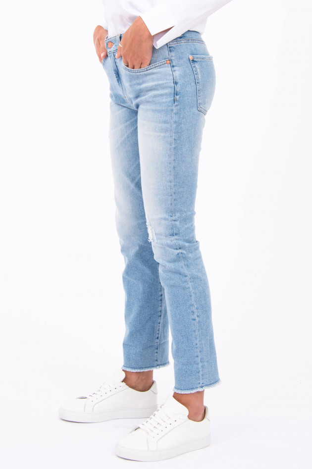 Seven for all Mankind Jeans THE RELAXED SKINNY in Hellblau