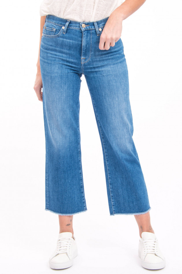 Seven for all Mankind Jeans CROPPED ALEXA in Mittelblau