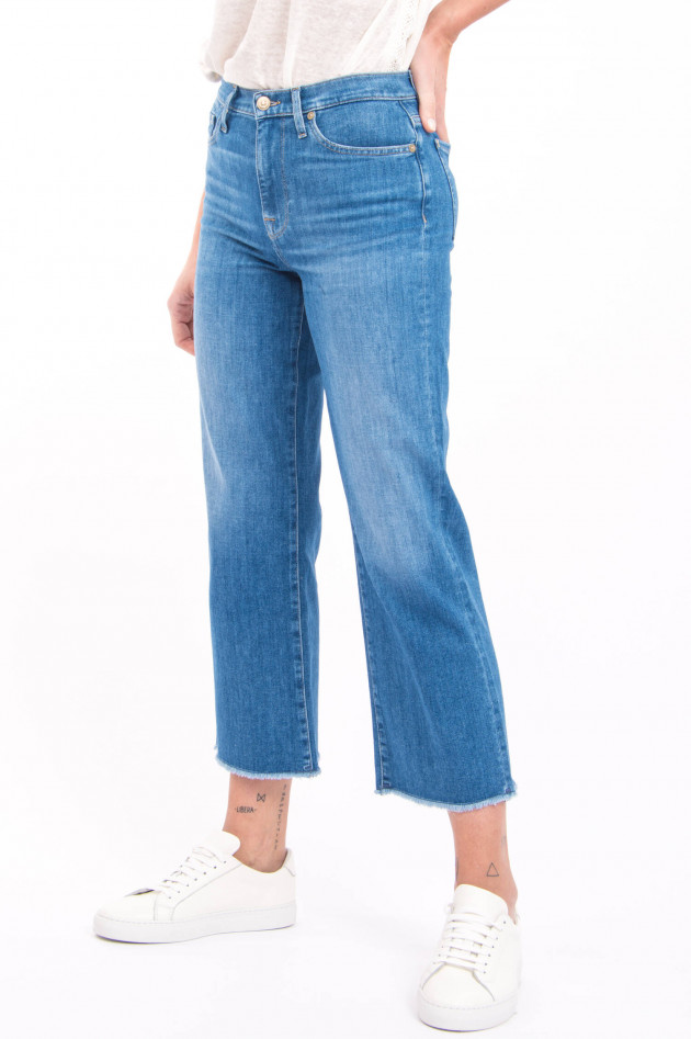 Seven for all Mankind Jeans CROPPED ALEXA in Mittelblau