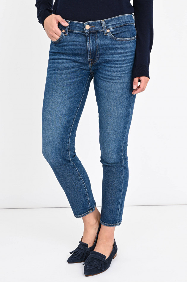 Seven for all Mankind Jeans ROXANNE ANKLE in Mittelblau