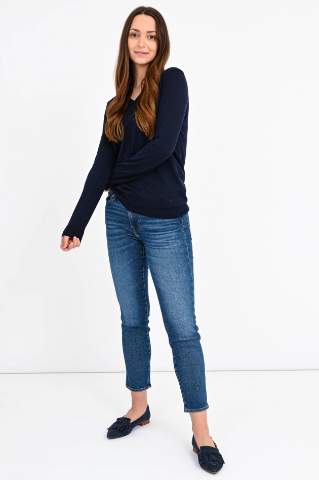 Seven for all Mankind Jeans ROXANNE ANKLE in Mittelblau