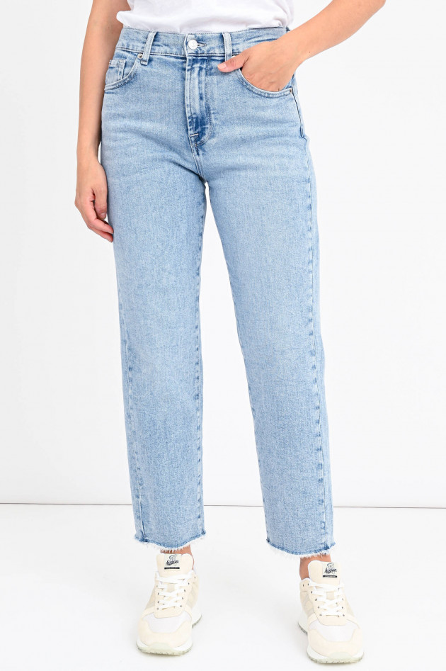 Seven for all Mankind Jeans THE MODERN STRAIGHT in Hellblau