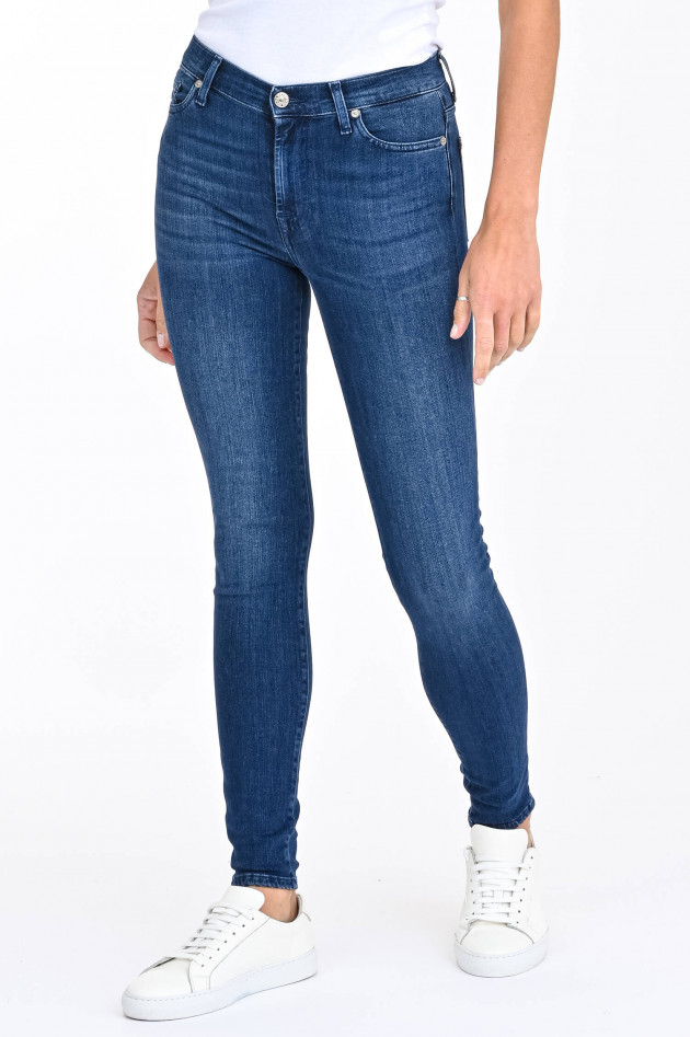 Seven for all Mankind Jeans SLIM ILLUSION LUXE in Dunkelblau