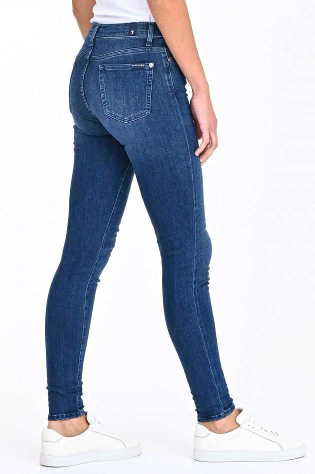 Seven for all Mankind Jeans SLIM ILLUSION LUXE in Dunkelblau