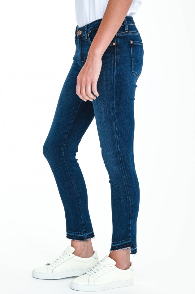 Seven for all Mankind Cropped Jeans PYPER CROP in Dunkelblau