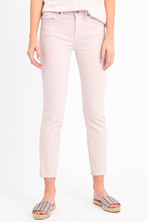 Seven for all Mankind Slim Fit Jeans ROXANNE ANKLE in Zartrosa