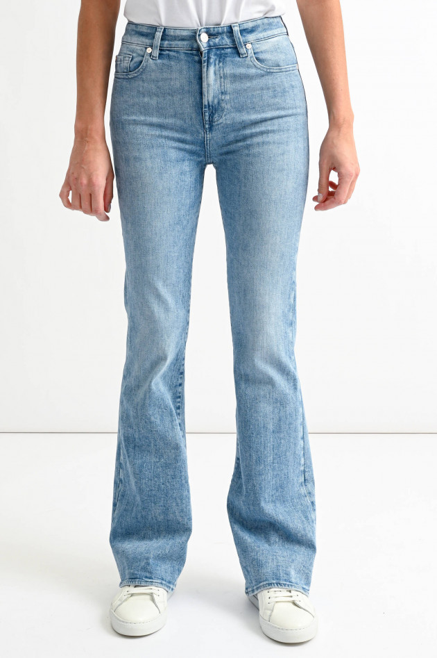 Seven for all Mankind Bootcut Jeans LISHA in Hellblau