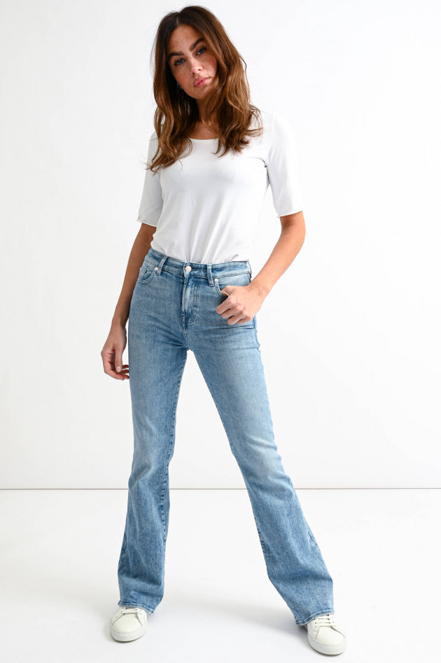 Seven for all Mankind Bootcut Jeans LISHA in Hellblau