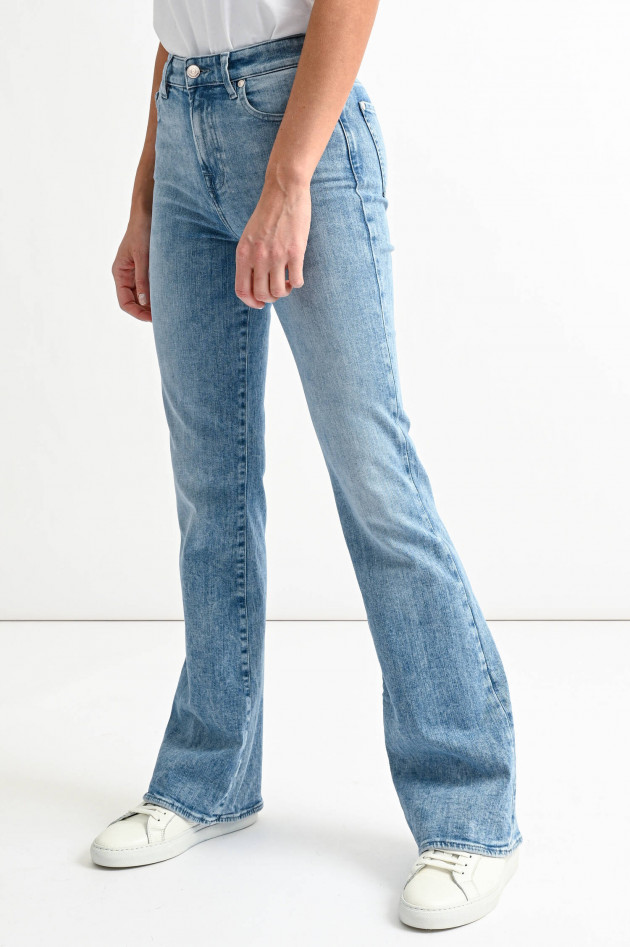 Seven for all Mankind Bootcut Jeans LISHA in Hellblau