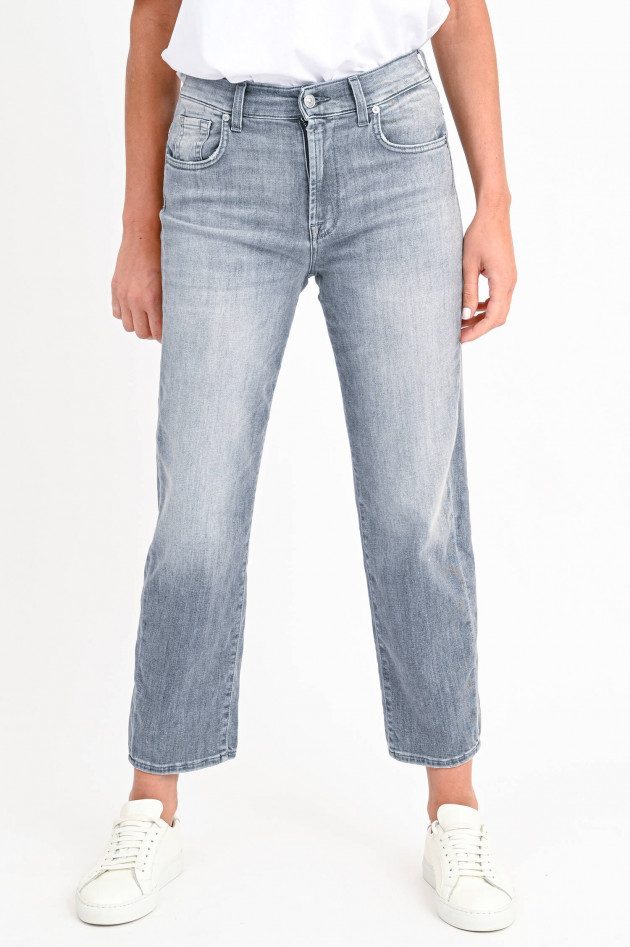 Seven for all Mankind Jeans THE MODERN STRAIGHT in Hellgrau