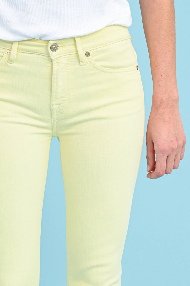 Seven for all Mankind Slim Fit Jeans ROXANNE in Pastellgelb