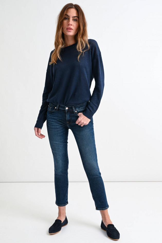 Seven for all Mankind Jeans ROXANNE ANKLE in Dunkelblau
