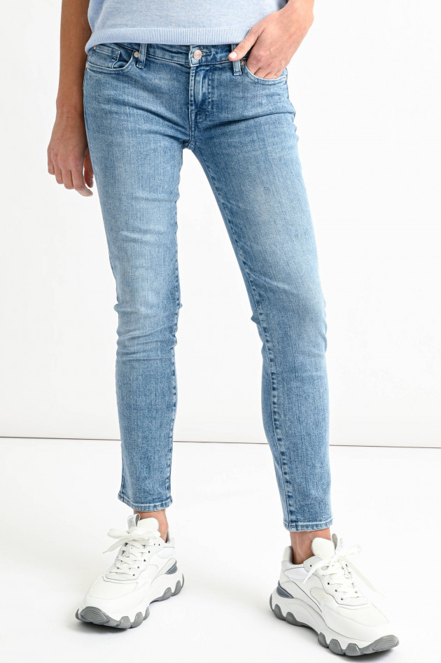 Seven for all Mankind Jeans PYPER CROP in Hellblau