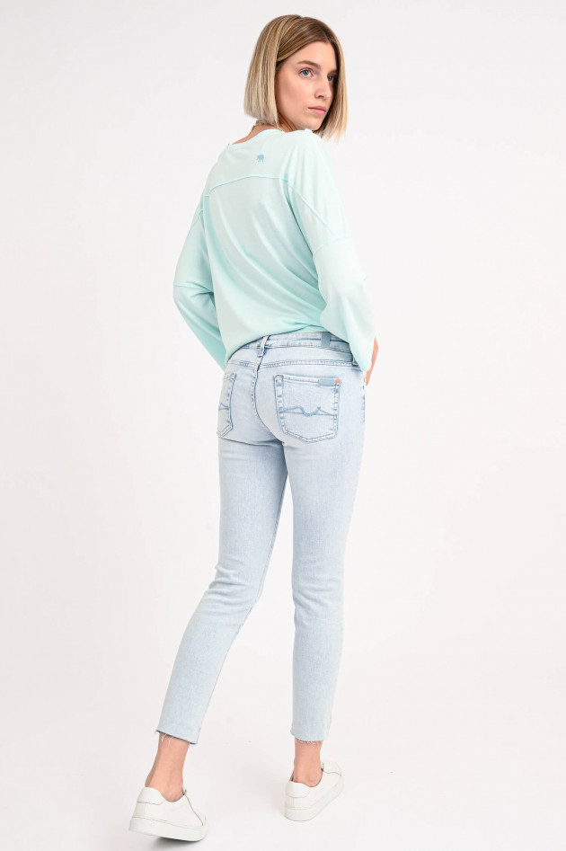 Seven for all Mankind Jeans PYPER CROP SLIM ILLUSION Hellblau