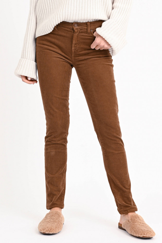 Seven for all Mankind Cord-Hose ROXANNE in Mokka