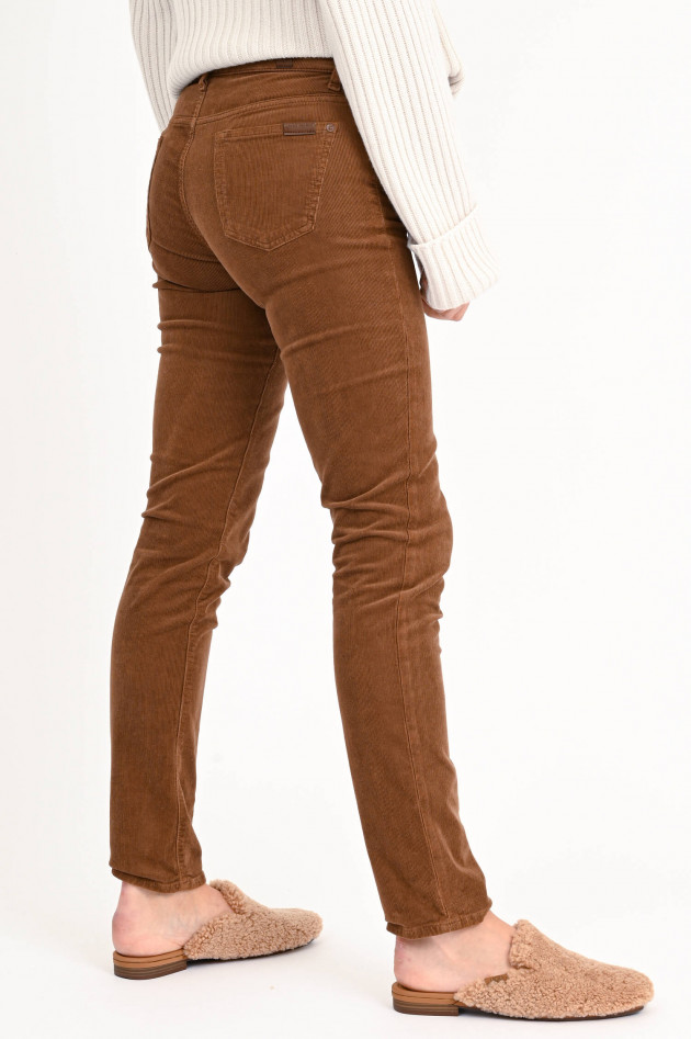 Seven for all Mankind Cord-Hose ROXANNE in Mokka