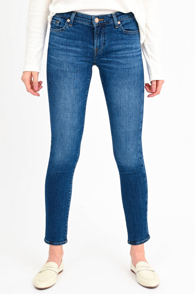 Seven for all Mankind Slim Fit Jeans PYPER in Mittelblau