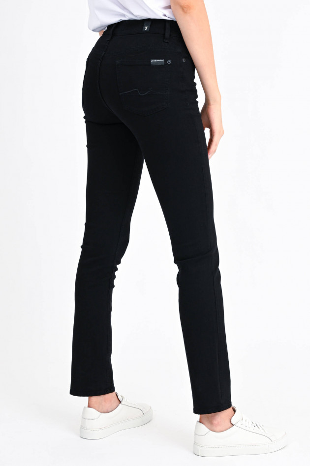 Seven for all Mankind Slim Fit Jeans ROXANNE in Schwarz