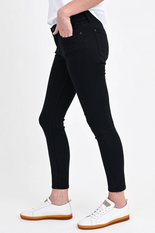 Seven for all Mankind Skinny Jeans THE ANKLE SKINNY in Schwarz