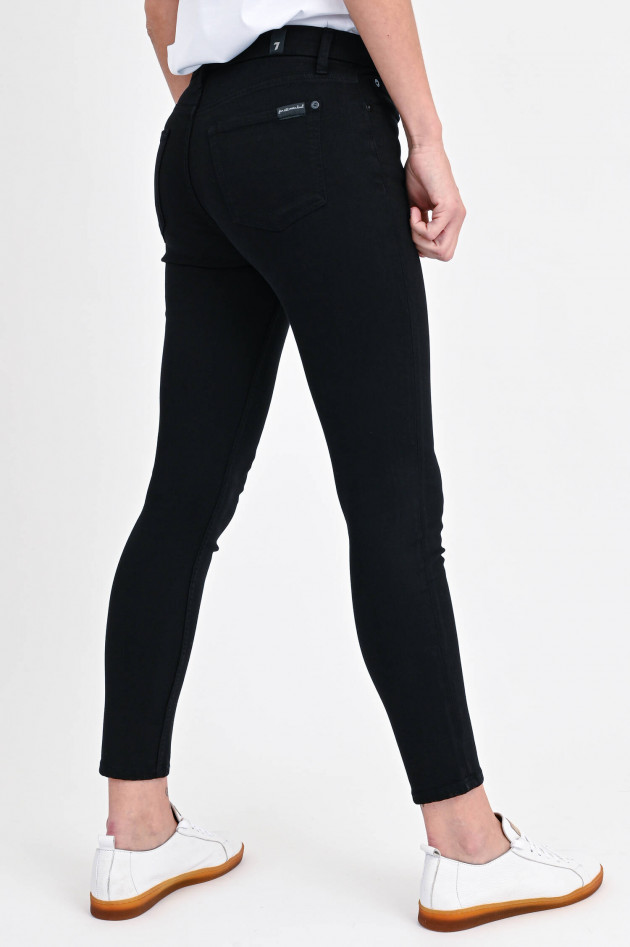 Seven for all Mankind Skinny Jeans THE ANKLE SKINNY in Schwarz