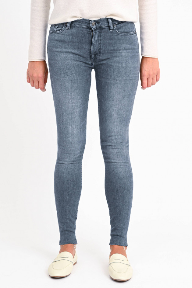 Seven for all Mankind Superstretch Skinny Jeans in Grau
