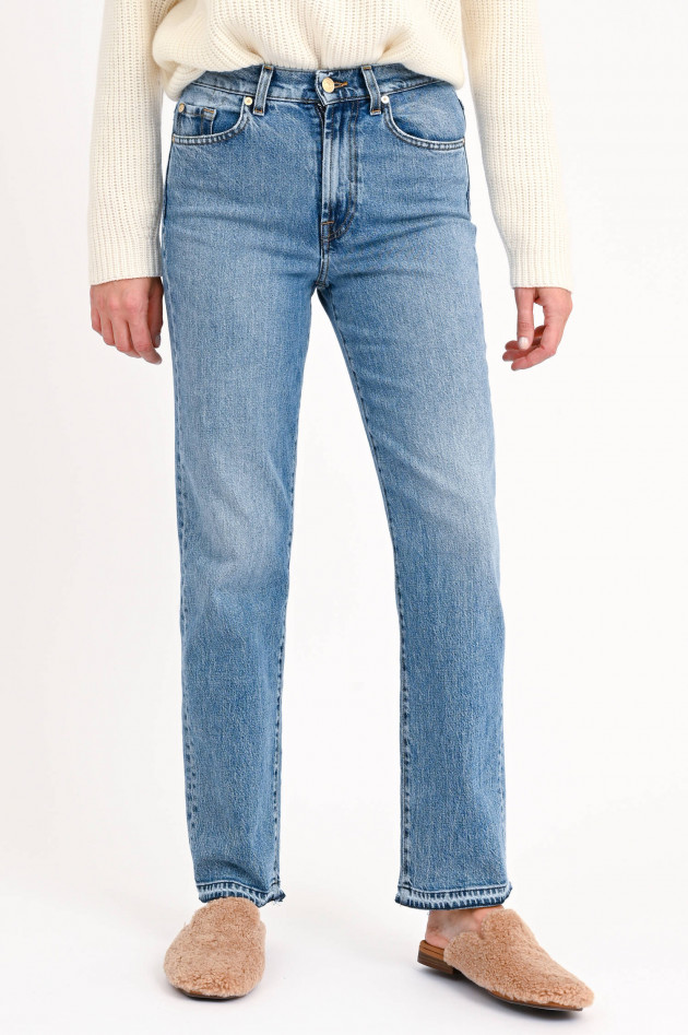 Seven for all Mankind Jeans TALL LOGAN STOVEPIPE in Hellblau