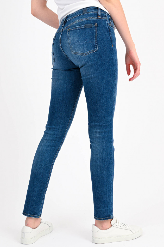 Seven for all Mankind Used Jeans PYPER SLIM in Mittelblau