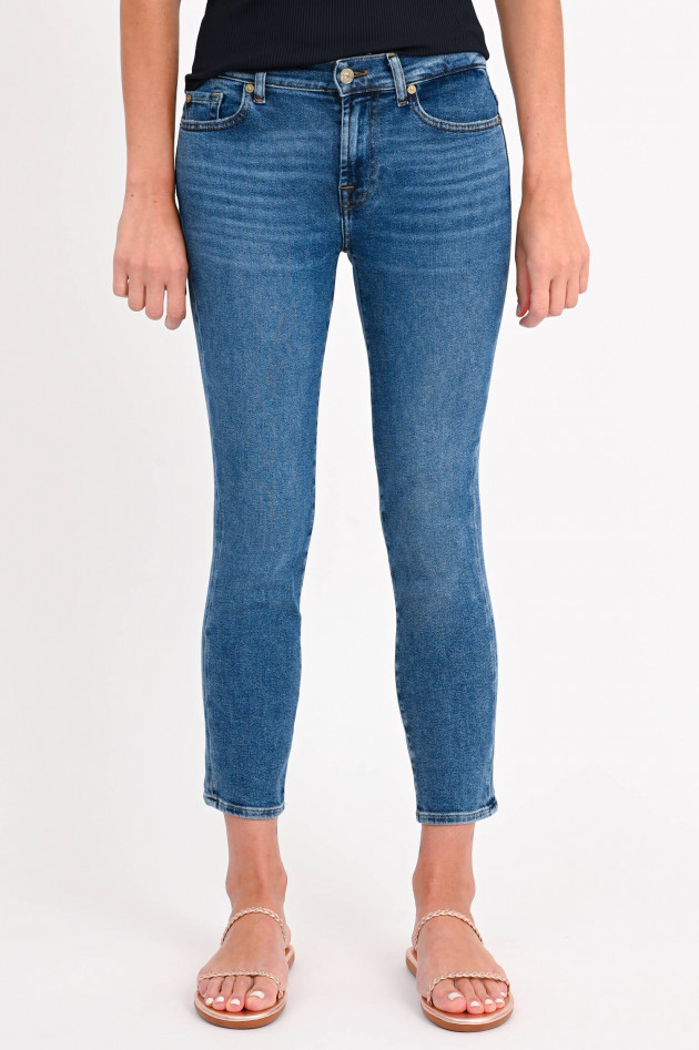 Seven for all Mankind Jeans ROXANNE ANKLE in Mittelblau