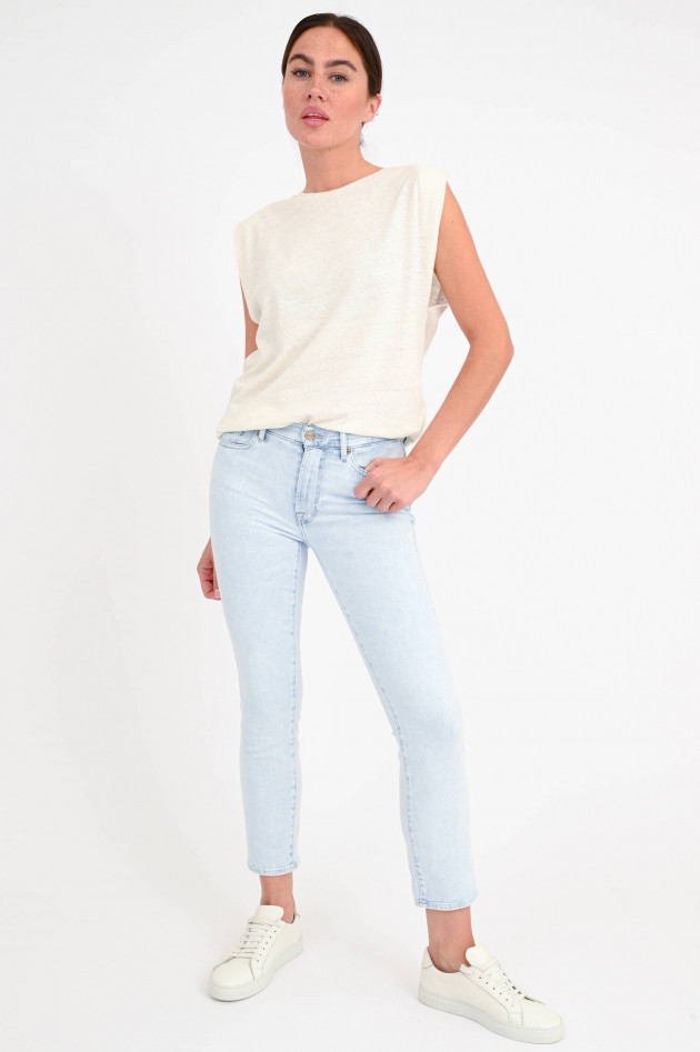 Seven for all Mankind Jeans ROXANNE ANKLE in Hellblau