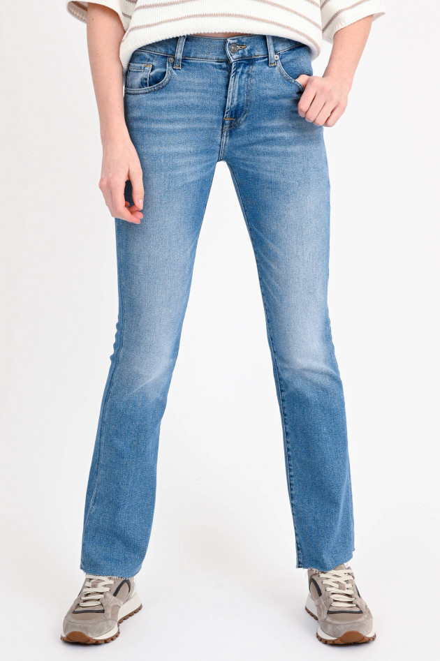 Seven for all Mankind Vintage Jeans BOOTCUT TAILORLESS in Hellblau
