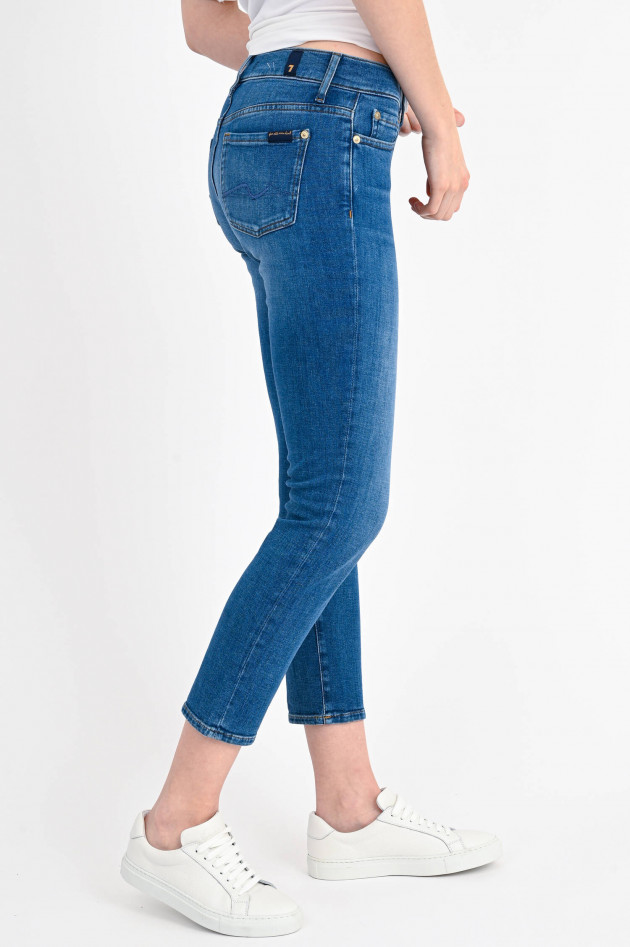 Seven for all Mankind Jeans ROXANNE ANKLE in Mittelblau