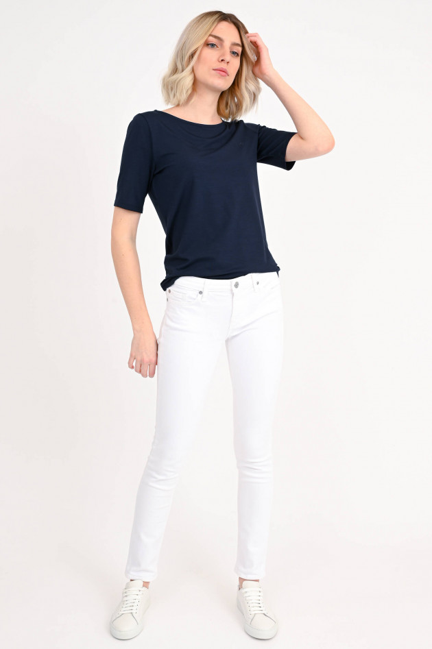 Seven for all Mankind Slim Fit Jeans PYPER OPTIC in Weiß