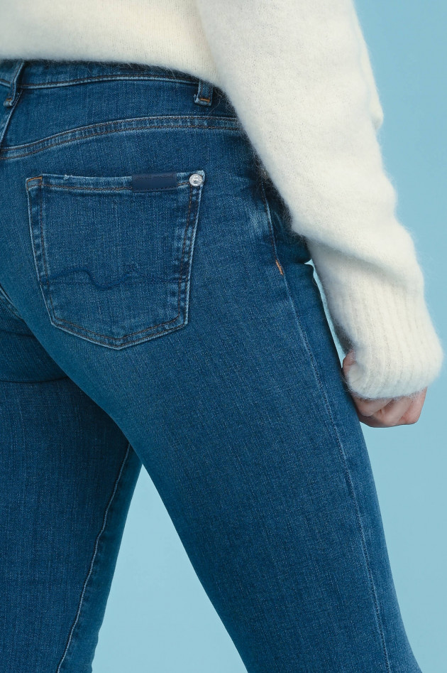 Seven for all Mankind Bootcut Jeans SLIM ILLUSION in Mittelblau