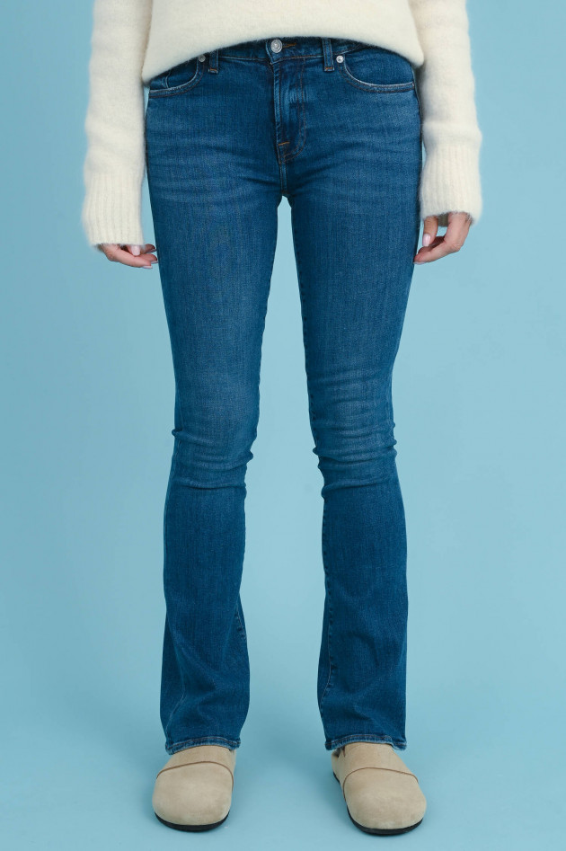 Seven for all Mankind Bootcut Jeans SLIM ILLUSION in Mittelblau