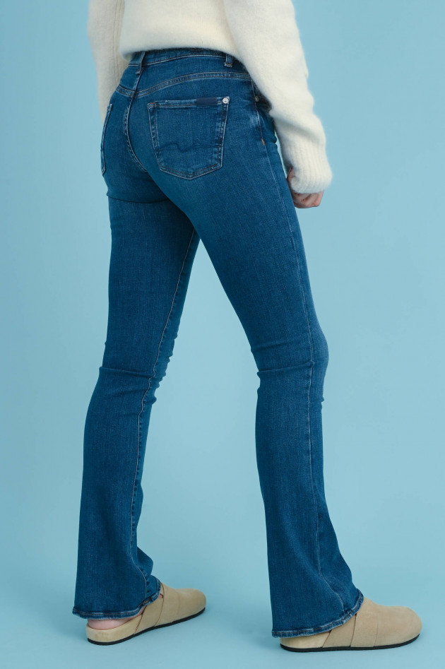 Seven for all Mankind Bootcut Jeans SLIM ILLUSION in Mittelblau