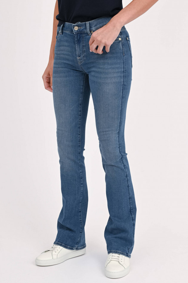 Seven for all Mankind Bootcut Jeans BAIR STREAM in Hellblau